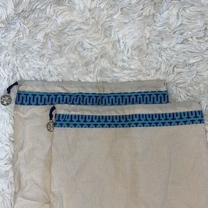 2 tory Burch, dust bags